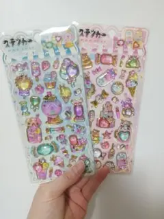 ステッカー　ポップシール　キャンディ　アイスガーリー　ボンボンドロップシール