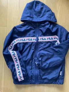 FILA フード付きジャケット 130サイズ ネイビー