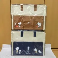 スヌーピー　バイカラーBIGマルチバッグ　全2種セット