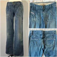 DIESEL archive denim pants Y2K