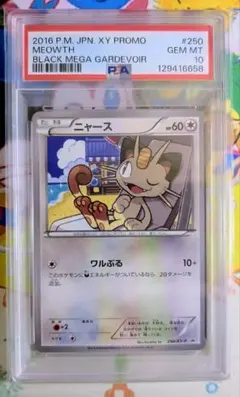 ニャース プロモ 250/XY-P POP35 PSA10 2026年最新】ニャース 250/XY-Pの人気アイテム - メルカリ