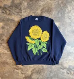 Sunflower Graphic ひまわり フラワー スウェット Sunflower Graphic ひまわり フラワー スウェット - メルカリ