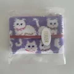 【完売品】新品　フェイラー　FEILER モフモフネコチャン　ティッシュポーチ
