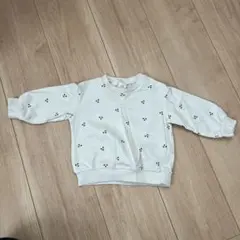 【H&M】 さくらんぼ柄 トレーナー