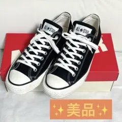 【✨美品·現品限り】CANVAS ALL STAR J OX ブラック 27cm