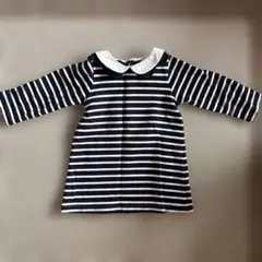 Jacadi ジャカディ ボーダーワンピース 81cm 18M