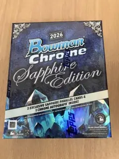 2026 TOPPS BOWMAN CHROME SAPPHIRE 1ボックス