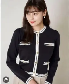 新品未使用◎Her lip to Knit Pullover ブラック Mサイズ Her lip to（ハーリップトゥ）のファッション通販 - ZOZOTOWN（カラー