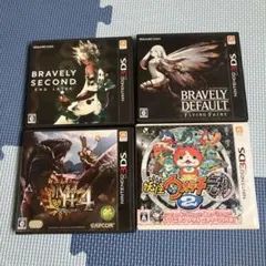 【断捨離】ニンテンドー3DS 4本セット（3DS）