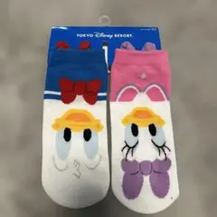 ディズニーソックス　ドナルド&デイジー