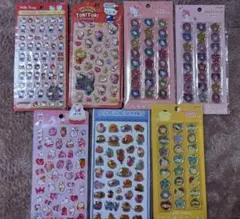 サンリオ、ノーブランド　シールまとめ売り