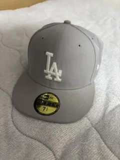 New Era 59FIFTY LAキャップ 7 1/4 グレー