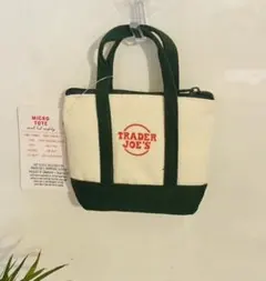 TRADER JOE'S マイクロトートバッグ