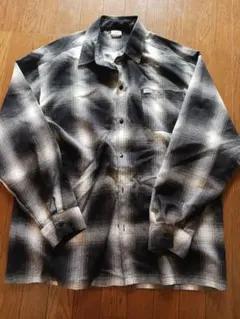 caltop　オンブレチェックシャツ　2XＬ