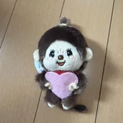 【美品】モンチッチ　モンチッチちゃん ハートマスコット