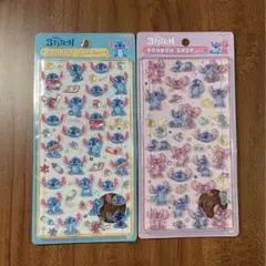 ボンボンドロップシール スティッチ 2枚セット 正規品
