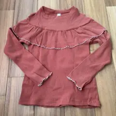 après les cours 長袖カットソー 130 オレンジ