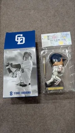 中日ドラゴンズ　大島洋平選手　ボブルヘッド人形