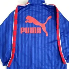 美品★90s PUMA トラックジャケット ビッグロゴ Lサイズ