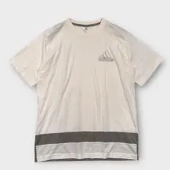 美品　アディダス　（L）　Tシャツ　半袖　クルーネック　スポーツ　adidas
