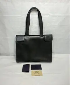 チ*コ様 PRADA プラダ ショルダーバッグ 黒 ギャランティーカード付 