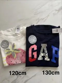 【新品タグ付き】GAP Tシャツ 2枚セット