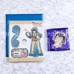 鬼滅の刃 バレンタイン&ホワイトデー アクスタ　アニマルクッキーバッジ　伊之助