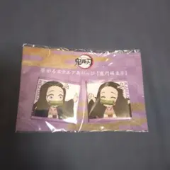 鬼滅の刃 竈門禰豆子 繋がるスクエア缶バッジ