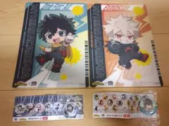 僕のヒーローアカデミア くら寿司 マルチシート２枚＆缶バッジ＆チャーム