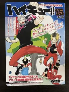 ハイキュー 15巻　特装版DVD付き