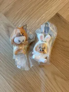 SKZOO つまんでつなげてマスコット2 リノ、ハン　セット