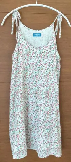 BEAMS BOY フラワープリント キャミソールワンピース ガーゼ 綿100のサムネイル