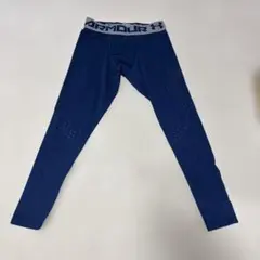 アンダアーマー タイツ ロングタイツ XLサイズ 青 七分丈　ロンタイ