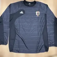 adidas 日本代表 長袖ピステ 黒 ブラック