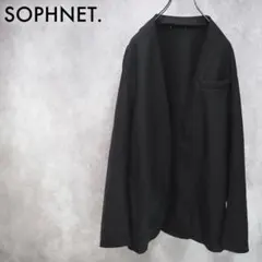 SOPHNET.｜Wool Jersey No Collar Jacket（L）