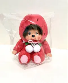 モンチッチ　福岡限定　あまおう　もんちっち　ご当地　苺　地域限定　ぬいぐるみのサムネイル