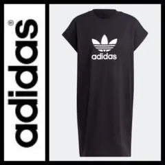 アディダス クラッシックス トレフォイル Ｔシャツ ワンピース Sサイズ 黒