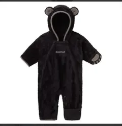 モンベル クリマエア ベビーポーラーブランケット ベア 50-70 ブラック