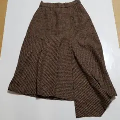 タグ付き新品　メルロー　チェックスカート