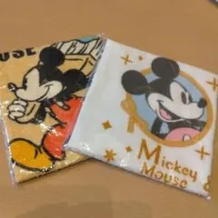Disney ディズニー ハンドタオル ミッキーマウス柄 2点セット