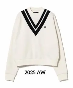 2025　FRED PERRY /トレーナー　Tipped Sweatshirt