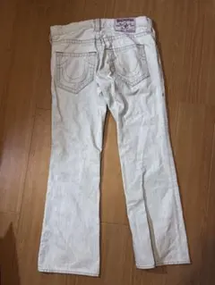 TRUE RELIGION JOEY SUPER T極太白ステッチ 希少 - メルカリ
