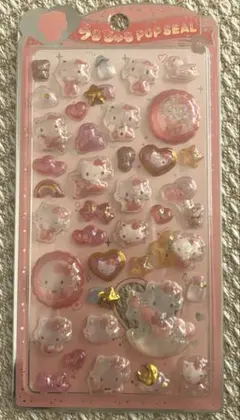 【新品未使用】キティちゃん　うるちゅるPOPシール