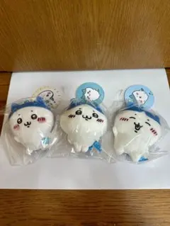 ちいかわ　ハチワレマスコット　3種　ムン顔　スポーツ刈り　生え変わり　新品未開封
