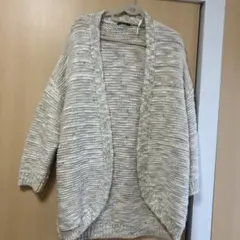 ZARA KNIT オープンフロントカーディガン Mサイズ