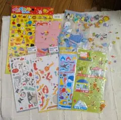 P269 シール　まとめ売り　動物　アニマル　海の生き物