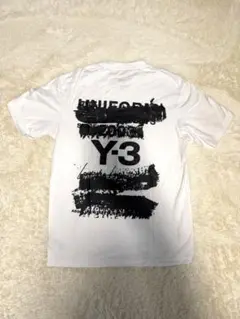 Y-3 バックロゴ Tシャツ ホワイト