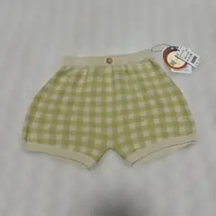 tete a tete ギンガムチェック ニットパンツ 95cm
