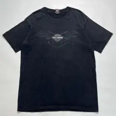 90s ハーレー USA製 Tシャツ L 黒 イーグル ウイング 8606 - メルカリ