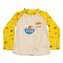 新品 95 ラッシュガード アンパンマン 長袖 プール 水着 上着